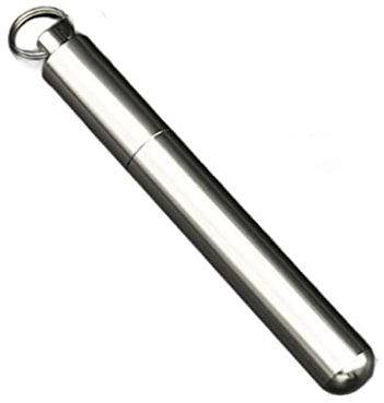 Porte-Cure-Dents Distributeur de porte-cure-dents Porte-cure-dents en métal Mini porte-cure-dents portable Facile à transporter Porte-cure-dents de voyage en plein air Distributeur Porte-Cure-Dents