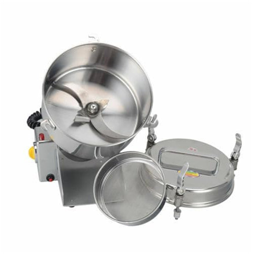 HUSPOO Electric Grain Mill Grinder, 500G Stainless Steel Graingrinder & Commercial Motor Grinding, Grinder for Grains Spices Herbs Cereals Coffee Dry Food, 2800W, 23000 R/min