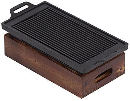 BBQ-Grillschale, Antihaft-BBQ-Grillpfanne, Dual-Purpose-Basis, Ölloch-Design, für Familiengrills, Grillen Im Freien