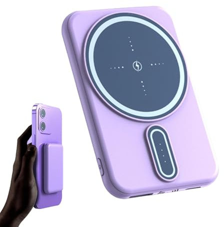 Chargeur portable sans fil magnétique - Chargeur sans fil magnétique 10 000 mAh | Batterie à charge rapide, banque d'alimentation portable pour téléphones | Chargeur magnétique sans fil pour appareils