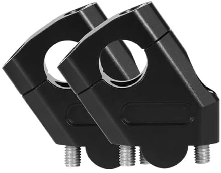 Motorcycle Risers For BMW For R850R For F800ST Handlebar Riser Bar Mount Motorcycle Handle Clamp Black Silver Red Motorcycle Handle Bar Riser(22mm Black)