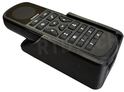 Soporte remoto compatible con Garmin Force Trolling Motor Remote y Reactor Auto Pilot Remote. Infundido de fibra de carbono. Fabricado por un pescador para pescadores.