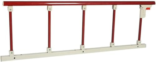 LMYFGHRD Bettgeländer-Schutzgitter für ältere Menschen und Senioren, Aluminiumlegierung, Bettschutzgitter für Erwachsene, zusammenklappbar, Krankenhaus, Nachttisch, Haltegriff (4 cm, 120 x 40 cm)