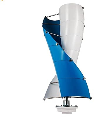 HPHPH Aerogenerador Eolico Generador de turbina eólica de 3000W, turbina Vertical, Molino de Viento de energía Libre Alternativa, Controlador MPPT de 24V y 48V, de Viento(with MPPT Controller,24V)