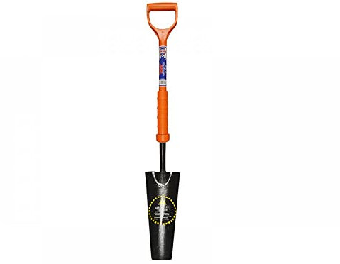 Faithfull INSDRAIN Drainage Shovel with YD Handle, Orange