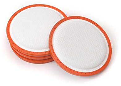 LTWHOME Motor Filter For Vax Power 8 Models U87-P7-PF, U87-AA-B and Dirt Devil 2991001 Centrino / CC2 M2991 Vacuum Cleaners (Pack of 4)