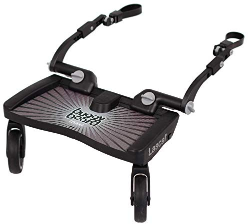 Lascal BB12077 Buggyboard - Plataforma Maxi gris, universal para cochecito y carrito