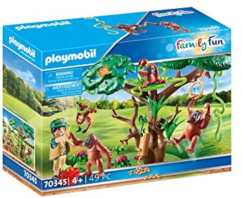 PLAYMOBIL 70345 Orang Utans im Baum, ab 4 Jahren