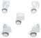 Niteangel Stacker Hamster Cage Accessories - Stacking Holders for Hamster Gerbil Mice Degu Or Other Small-Sized Pet (Stacker Cage Wheels (For One Cage))