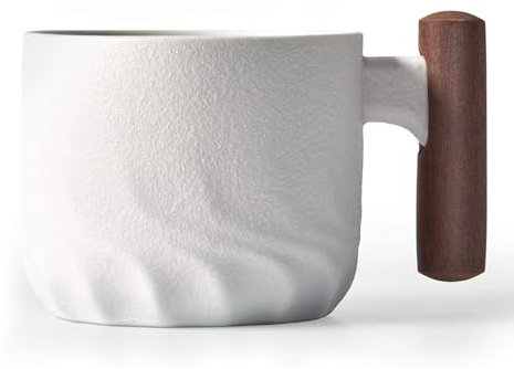 ERBO Tazas de espresso de 70 ml, tazas de espresso premium con asa, mini taza de té, taza de café de cerámica, pequeñas tazas de espresso, café moca, tazas de café para espresso, té, café con leche