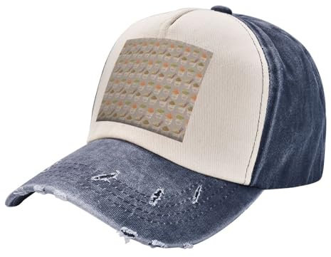 ZISHAK Gorra de béisbol unisex con diseño de huevera, fideos, ramen, deportiva, para uso diario, actividades al aire libre, tamaño ajustable, Huevera, fideos, ramen, Talla única