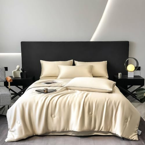 Pevfeciy Sommerbettdecke - Kühle Microfaserbettdecke für eine erfrischende Nachtruhe - Nachhaltige Kühldecke für Menschen, die angenehme Kühle lieben,G,200x230cm