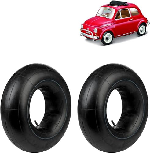 2 CAMERE D’ARIA 125/135-12 PER PNEUMATICI FIAT 500 D’EPOCA F/L/R GIARDINIERA GOMME FIAT 126 MOTO APE MISURA 12 POLLICI