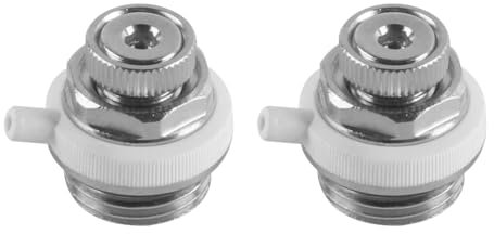 Ieron 2PCS Automatic Radiator Bleeders 1/2 Inch Connection Automatic Radiator Bleed Valve Self-Bleeding Radiator Valve Bleed Valve