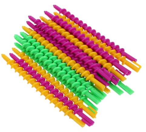 Happyyami 40stücke Spiral Lockenwickler Aus Abs Für Mittellanges Haar Kleine Lockenwickler Für Dauerwellen Lockenstäbe Für Friseure Und Salon Für Professionelles Und Privates Styling