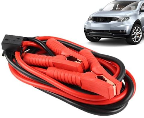 Cavi Per Avviamento Heavy Duty,3/4 Metri 2000A Portatile | Cavo Per Batteria Auto | Per Moto Bici Elettrica ATV Tagliaerba Roulotte Carrello Golf