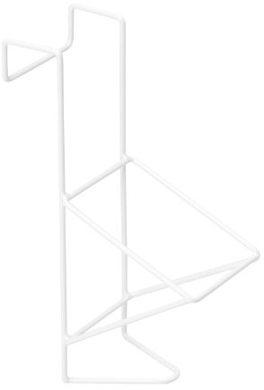 HOMECRAFT Urinal Holder – Coated Wire Urinal Bottle Holder for Men, Easy Access & Upright Storage, Bedside or Wall-Mounted Urinal Support Frame