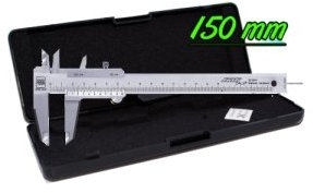 Calibro a corsoio in acciaio 0-150mm