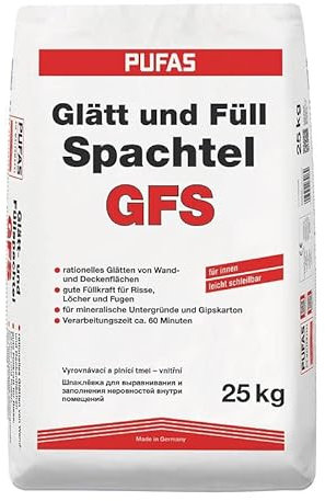 PUFAS Glätt- und Füllspachtel 25 kg