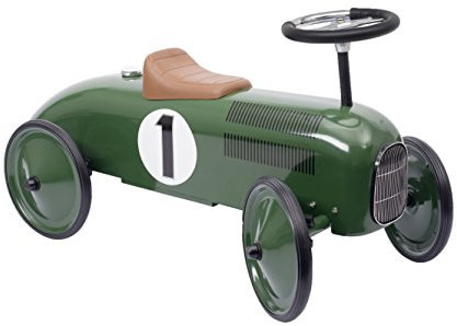 GOKI 14167 Ride-on Vehicle Toy, Black/Green,12-24 months