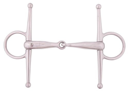 BR einfach gebrochene Knebeltrense 18 mm - Size 13.5