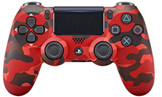 Sony - Dualshock 4 Controller Red Camouflage (PS4)