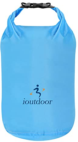 ioutdoor Dry Bag 2L/5L/10L/20L/40L/70L wasserdichte Tasche | Ultra-Light Trockensack Wasserdicht, Abriebfest, Reißfest, für Kajakfahren, Strand, Schwimmen, Camping, Wandern Reisen