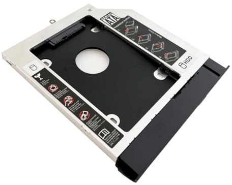 Cadre adaptateur pour 2e disque dur SSD pour Lenovo Ideapad 110-15ISK 110-15IKB TianYi 310-15 avec façade