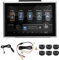 Monitor per Poggiatesta per Auto Aramox, Lettore Video Touch Screen HD da 9 Pollici con ROM 2G 16G e Supporto Bluetooth, di Intrattenimento Universale per Poggiatesta per