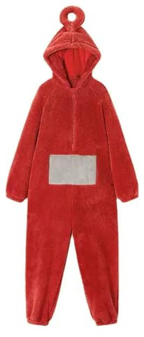 cutecool Pyjama Damen Warm Teletubbies Erwachsene Onesie Pyjamas Unisex Tier One-Piece Kostüm Cosplay Homewear Nachtwäsche