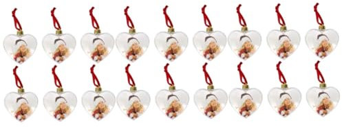 Warmhm Baumschmuck Fotorahmen 18 Stück Kugel Anhänger Zum Selbermachen Fotorahmen Party Fotorahmen Zum Selbermachen Anhänger Bastelarbeiten Zum Selbermachen Hängende Anhänger Hängende