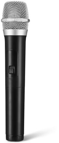 Toyvian Microfono Di Scena in Plastica Abs Microfono Per Finta Accessori Per Feste Per Costumi Da Cantante Finto Per Giochi Di Ruolo