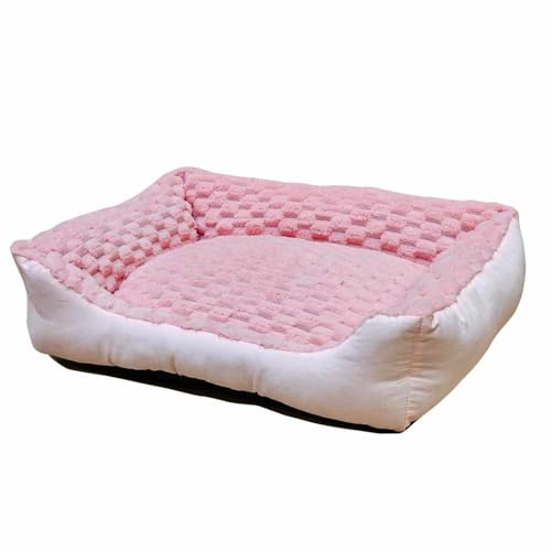 Nobby Komfortbett eckig Classic Diamond rosa L x B x H: 50 x 40 x 17 cm
