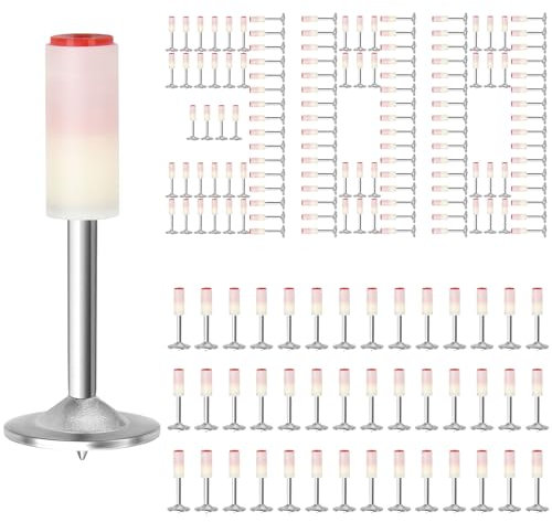 Akamino Lot de 300 mini clous manuels en acier, clous ronds pour béton de 7,3 mm, outil de rivet de fixation murale en acier à la main pour murs en béton, câble de plafond, cache de fil