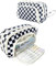 Mailain Federmappe Mäppchen mit 3 Fächer Federtasche große Kapazität Federmäppchen Mädchen Junge Teenager Erwachsene Pencil Case Schlamppermäppchen Etui Stifte für Schule Büro (Gitter)
