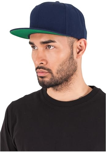 Flexfit Yupoong Classic Snapback Casquette Unisexe pour Homme et Femme Taille Unique Bleu Marine