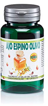 Robis Ajo Espino Olivo Complemento Alimenticio Natural - 90 Cápsulas