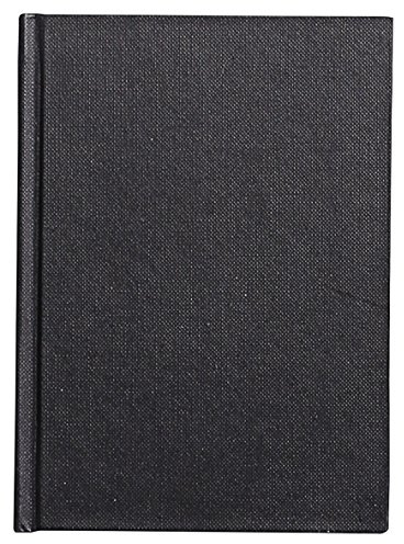 Clairefontaine 134247C - Skizzenbuch/ Zeichenheft Goldline, geleimt mit Fadenbindung, DIN A6 10,5x14,8cm, Hochformat, 64 Blatt 140g elfenbein, mit festem Umschlag, ideal für Mixmedia, Schwarz, 1 Stück