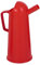 hünersdorff Ölmaßgefäß 932700 2,0l, mit eingeprägter Skala, rot, PP, made in Germany
