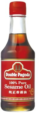 Aceite de sésamo tostado 100% puro 250 ml en botella de vidrio, aroma intenso para cocina asiática, aliños, ramen, wok y marinados