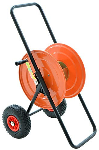 150 MT CARRELLO AVVOLGITUBO IN METALLO PROFESSIONALE TUBO IRRIGAZIONE GIARDINO