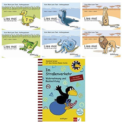 Lies mal! Hefte 1,2,3,4,5,6 und Im Straßenverkehr