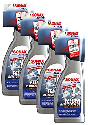 SONAX 4X 02304000 Xtreme FelgenReiniger Plus Säurefrei 750ml