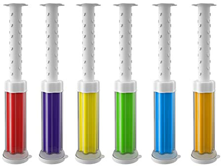 6Pack WC Reiniger Toilettenreiniger, WC Kraftreiniger, Toiletten Duftspüler, Toiletten Gel Reiniger, WC Reinigung Urinsteinentferner