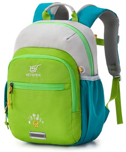SKYSPER Kinderrucksack 8L Wanderrucksack für Kinder, Jungen und Mädchen, Rucksack mit Brustgurt Alltag