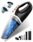 Handheld Vacuum Cleaner Cordless, Car Vacuum Cleaner 15000PA High Power with 2 Speed Mode , Portable Rechargeable Mini Vacuum with LED lights, 5 in 1 Hand Vacuum for Home Office Car Pet Deep Cleaning