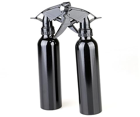 Ipetboom Pulverizador De Agua Botella Rociadora De Negro Multifuncional Para y Repostería