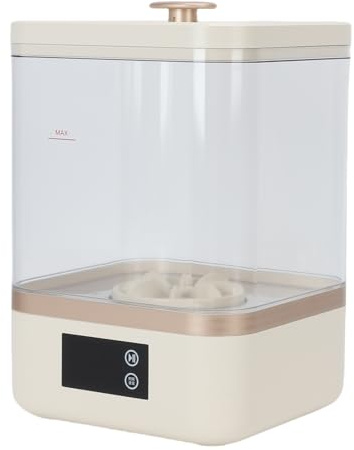 HELEVIA Lavatrice Portatile, Display Digitale da 4,5 Litri Lavatrice per Biancheria Intima Ricaricabile Senza Fili Completamente Automatica con Tubo di Scarico Timer, per i Viaggi