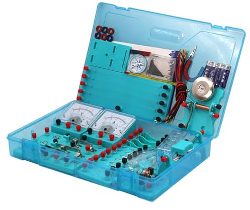 ICDKOYK Kit per esperimenti di elettricità, kit per esperimenti di fisica per studenti, regalo compleanno