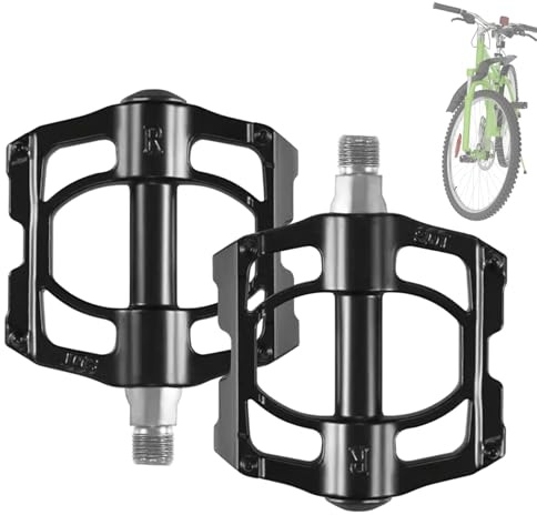 Pedales de bicicleta de montaña – Piezas de repuesto para bicicleta – Pedales de repuesto para bicicleta | para senderismo de montaña, carreras de suciedad, viajes al aire libre